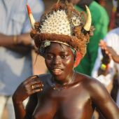 голые танцы африканских племен